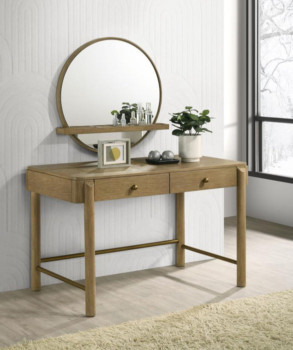Arini - 2 Piece Makeup Vanity Table And Mirror Set - Premium Vanity Sets from Coaster Fine Furniture - Just $739! Shop now at Furniture Wholesale Plus  We are the best furniture store in Nashville, Hendersonville, Goodlettsville, Madison, Antioch, Mount Juliet, Lebanon, Gallatin, Springfield, Murfreesboro, Franklin, Brentwood