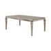 Bling Game Rectangular Dining Table with Leaf Metallic Platinum - Premium Dining Table from Coaster Z2 Standard - Just $662! Shop now at Furniture Wholesale Plus  We are the best furniture store in Nashville, Hendersonville, Goodlettsville, Madison, Antioch, Mount Juliet, Lebanon, Gallatin, Springfield, Murfreesboro, Franklin, Brentwood