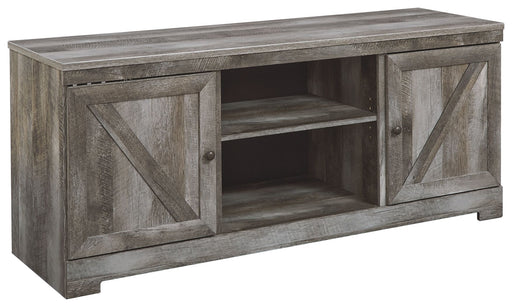 Wynnlow - TV Stand With Fireplace Option - Premium TV Stands from Signature Design by Ashley® - Just $198! Shop now at Furniture Wholesale Plus  We are the best furniture store in Nashville, Hendersonville, Goodlettsville, Madison, Antioch, Mount Juliet, Lebanon, Gallatin, Springfield, Murfreesboro, Franklin, Brentwood