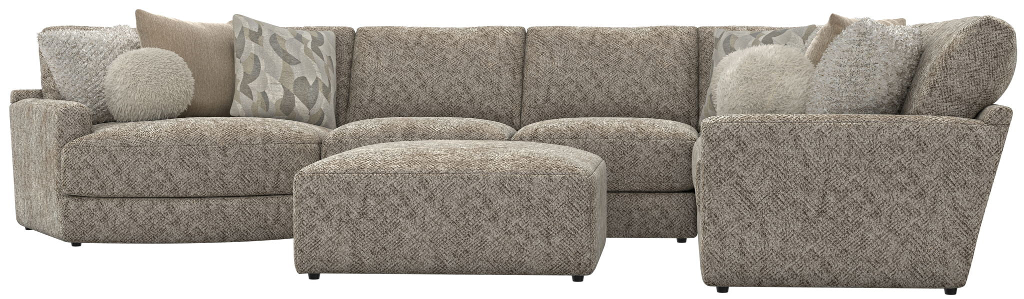 Turner - Sectional – Stationary Sectionals by Jackson at Furniture Wholesale Plus , Nashville furniture store
