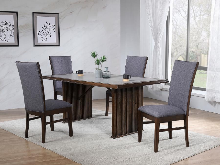 Sherwood - Rectangular Dining Table Set - Premium 5 Piece Dining Room Sets from Coaster Fine Furniture - Just $1359! Shop now at Furniture Wholesale Plus  We are the best furniture store in Nashville, Hendersonville, Goodlettsville, Madison, Antioch, Mount Juliet, Lebanon, Gallatin, Springfield, Murfreesboro, Franklin, Brentwood