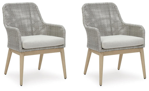 Seton Creek - Arm Chair With Cushion (Set of 2) - Gray – Chair Sets by Signature Design by Ashley® at Furniture Wholesale Plus , Nashville furniture store