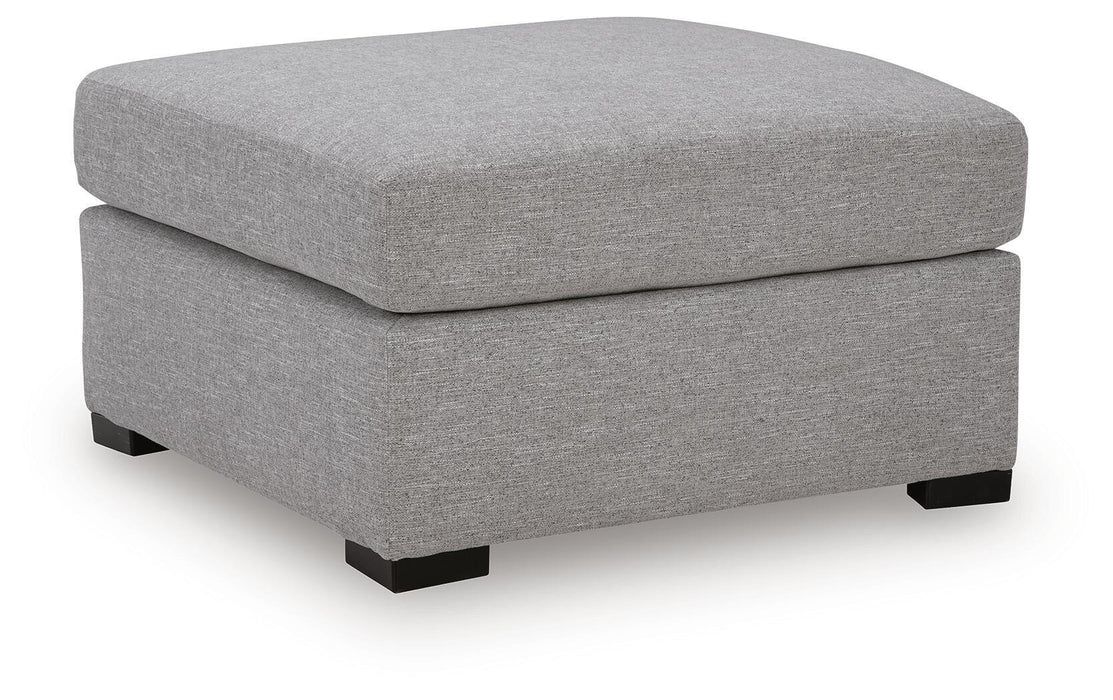 UrbanCrest - Oversized Accent Ottoman - Pewter – Accent Ottomans by Signature Design by Ashley® at Furniture Wholesale Plus , Nashville furniture store