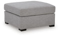 UrbanCrest - Oversized Accent Ottoman - Pewter – Accent Ottomans by Signature Design by Ashley® at Furniture Wholesale Plus , Nashville furniture store