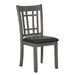 Lavon Padded Dining Side Chairs Medium Grey and Black (Set of 2) - Premium Dining Chair from Coaster Z2 Standard - Just $94! Shop now at Furniture Wholesale Plus  We are the best furniture store in Nashville, Hendersonville, Goodlettsville, Madison, Antioch, Mount Juliet, Lebanon, Gallatin, Springfield, Murfreesboro, Franklin, Brentwood