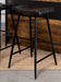 Bayu Leather Upholstered Saddle Seat Backless Bar Stool (Set of 2) - Premium Barstool from Coaster Z2 Standard - Just $190! Shop now at Furniture Wholesale Plus  We are the best furniture store in Nashville, Hendersonville, Goodlettsville, Madison, Antioch, Mount Juliet, Lebanon, Gallatin, Springfield, Murfreesboro, Franklin, Brentwood