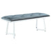 Beaufort Upholstered Tufted Bench Dark Grey - Premium Bench from Coaster Z2 Standard - Just $220! Shop now at Furniture Wholesale Plus  We are the best furniture store in Nashville, Hendersonville, Goodlettsville, Madison, Antioch, Mount Juliet, Lebanon, Gallatin, Springfield, Murfreesboro, Franklin, Brentwood