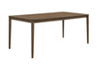 Wethersfield Dining Table with Clipped Corner Medium Walnut - Premium Dining Table from Coaster Z2 Standard - Just $314! Shop now at Furniture Wholesale Plus  We are the best furniture store in Nashville, Hendersonville, Goodlettsville, Madison, Antioch, Mount Juliet, Lebanon, Gallatin, Springfield, Murfreesboro, Franklin, Brentwood