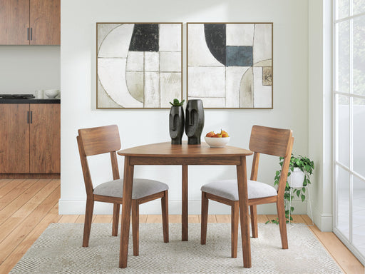 Tameride - 3 Pc. - Dining Table And 2 Chairs - Brown – 3 Piece Dining Room Sets by Signature Design by Ashley® at Furniture Wholesale Plus , Nashville furniture store