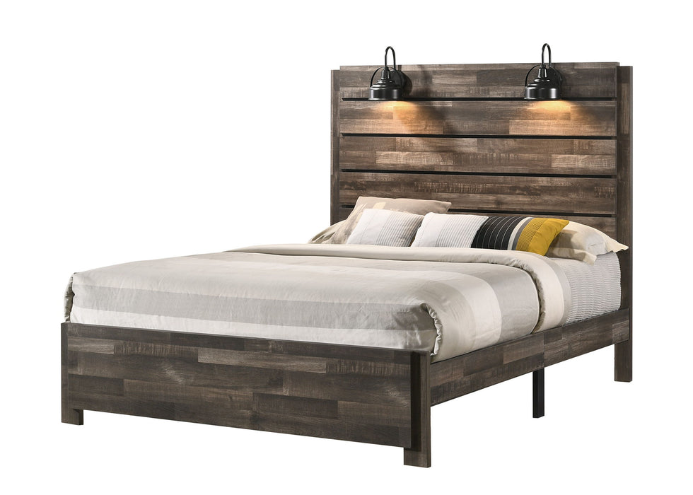 Carter - Bed In 1 Box – Platform Beds by Crown Mark at Furniture Wholesale Plus , Nashville furniture store