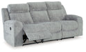 Buntington - Reclining Sofa - Pewter – Reclining Sofas by Benchcraft® at Furniture Wholesale Plus , Nashville furniture store