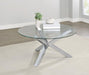 Kenzie - Round Tempered Glass Top Table – End Tables by Coaster Fine Furniture at Furniture Wholesale Plus , Nashville furniture store