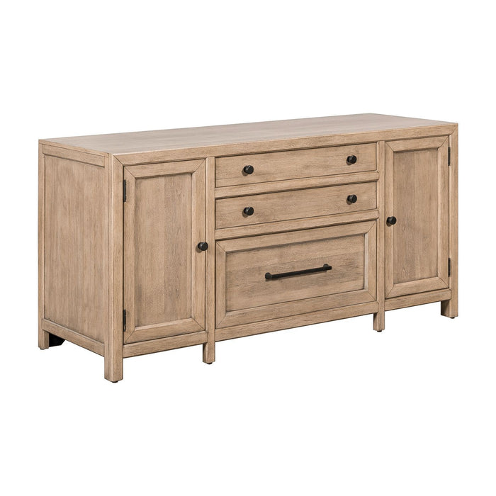 Proximity Place - Credenza - Barley Buff – Credenzas by Liberty Furniture at Furniture Wholesale Plus , Nashville furniture store
