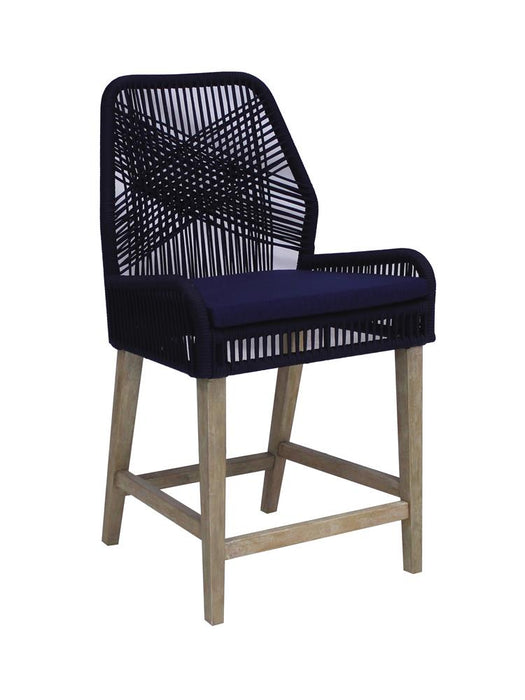 Nakia Woven Rope Back Counter Height Stools (Set of 2) - Premium Barstool from Coaster Z2 Standard - Just $374! Shop now at Furniture Wholesale Plus  We are the best furniture store in Nashville, Hendersonville, Goodlettsville, Madison, Antioch, Mount Juliet, Lebanon, Gallatin, Springfield, Murfreesboro, Franklin, Brentwood