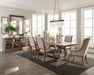 Brockway 7-Piece Rectangular Trestle Dining Set Barley Brown - Premium Dining Room Set from Coaster Z2 Standard - Just $2190! Shop now at Furniture Wholesale Plus  We are the best furniture store in Nashville, Hendersonville, Goodlettsville, Madison, Antioch, Mount Juliet, Lebanon, Gallatin, Springfield, Murfreesboro, Franklin, Brentwood