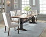 Bexley 5-Piece Rectangular Live Edge Dining Set Natural Honey and Espresso - Premium Dining Room Set from Coaster Z2 Standard - Just $1498! Shop now at Furniture Wholesale Plus  We are the best furniture store in Nashville, Hendersonville, Goodlettsville, Madison, Antioch, Mount Juliet, Lebanon, Gallatin, Springfield, Murfreesboro, Franklin, Brentwood