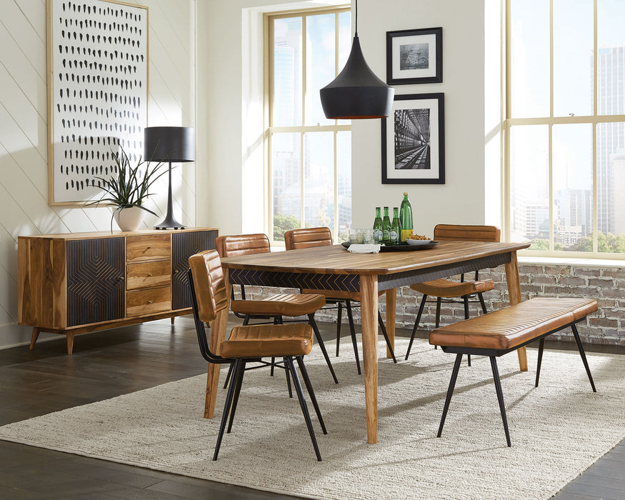 Partridge Rectangular Dining Set - Premium Dining Room Set from Coaster Z2 Standard - Just $1798! Shop now at Furniture Wholesale Plus  We are the best furniture store in Nashville, Hendersonville, Goodlettsville, Madison, Antioch, Mount Juliet, Lebanon, Gallatin, Springfield, Murfreesboro, Franklin, Brentwood