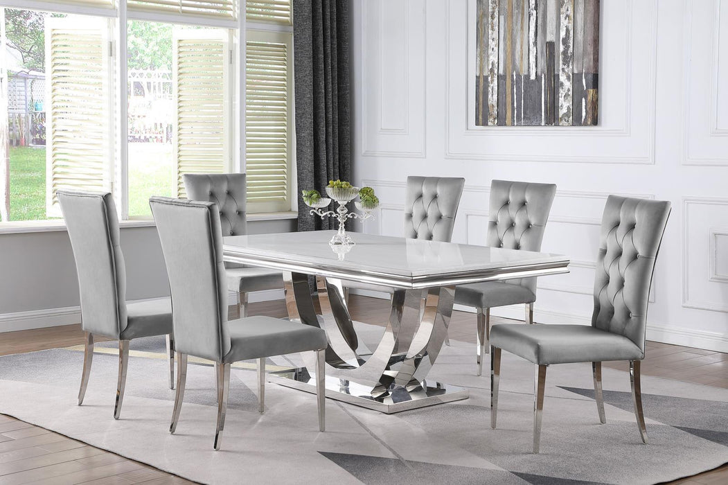 Kerwin Dining Room Set - Premium Dining Room Set from Coaster Z2 Standard - Just $2118! Shop now at Furniture Wholesale Plus  We are the best furniture store in Nashville, Hendersonville, Goodlettsville, Madison, Antioch, Mount Juliet, Lebanon, Gallatin, Springfield, Murfreesboro, Franklin, Brentwood