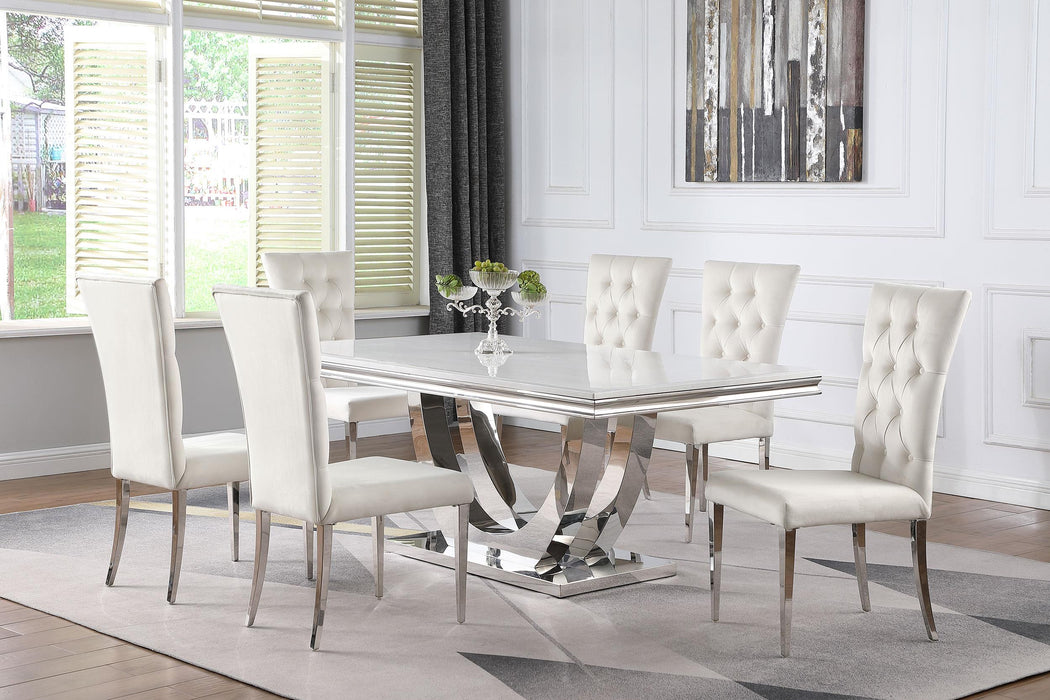 Kerwin Dining Room Set - Premium Dining Room Set from Coaster Z2 Standard - Just $2118! Shop now at Furniture Wholesale Plus  We are the best furniture store in Nashville, Hendersonville, Goodlettsville, Madison, Antioch, Mount Juliet, Lebanon, Gallatin, Springfield, Murfreesboro, Franklin, Brentwood