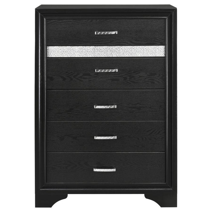 Miranda - 5-Drawer Bedroom Chest – Accent Chests by CoasterEveryday at Furniture Wholesale Plus , Nashville furniture store