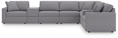 Modmax - Sectional - Granite – Stationary Sectionals by Signature Design by Ashley® at Furniture Wholesale Plus , Nashville furniture store