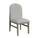 Portland - Round Back Side Chair (Set of 2) - Gray – Chair Sets by Elements International at Furniture Wholesale Plus , Nashville furniture store