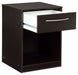 Finch - One Drawer Night Stand - Black – Accent Nightstands by Signature Design by Ashley® at Furniture Wholesale Plus , Nashville furniture store