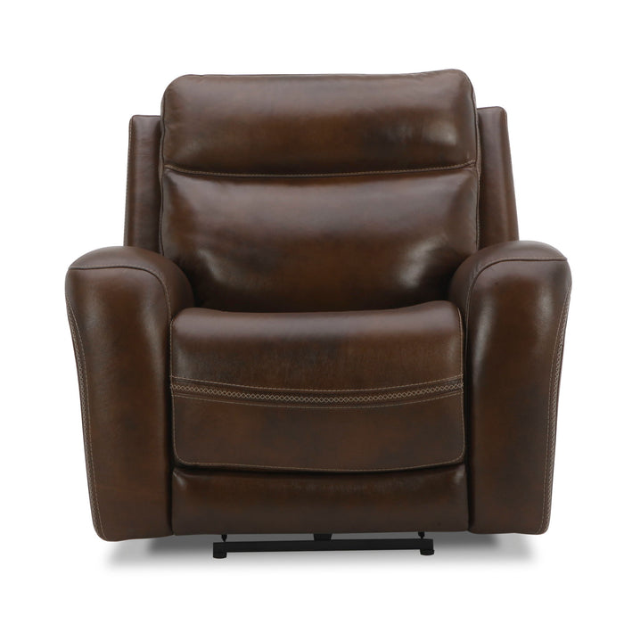 Blair - Swivel Glider Recliner P2 - Cognac – Swivel Glider Chairs by Liberty Furniture at Furniture Wholesale Plus , Nashville furniture store