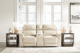 Dahlmoore - Dbl Power Reclining Loveseat With Console - Almond – Reclining Loveseats by Signature Design by Ashley® at Furniture Wholesale Plus , Nashville furniture store
