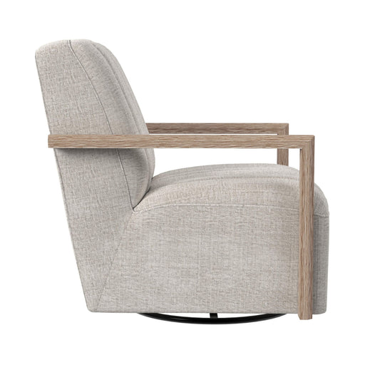 Blaze - Swivel Chair - Laurence Cream – Swivel Chairs by Elements International at Furniture Wholesale Plus , Nashville furniture store