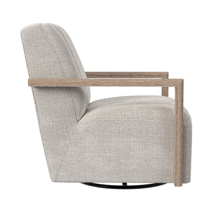 Blaze - Swivel Chair - Laurence Cream – Swivel Chairs by Elements International at Furniture Wholesale Plus , Nashville furniture store