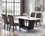 Sherry Rectangular Marble Top Dining Set - Premium Dining Room Set from Coaster Z2 Standard - Just $1334! Shop now at Furniture Wholesale Plus  We are the best furniture store in Nashville, Hendersonville, Goodlettsville, Madison, Antioch, Mount Juliet, Lebanon, Gallatin, Springfield, Murfreesboro, Franklin, Brentwood