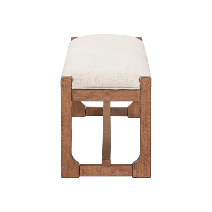 Harmony - Dining Bench - Brownstone – Upholstered Benches by Liberty Furniture at Furniture Wholesale Plus , Nashville furniture store