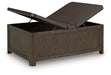 Breckington - Cocktail Table With Storage - Dark Brown – Cocktail Tables by Signature Design by Ashley® at Furniture Wholesale Plus , Nashville furniture store