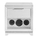 Denmark - 1-Drawer Nightstand With Speaker And USB - White – Nightstands w/ Charging Stations by Elements International at Furniture Wholesale Plus , Nashville furniture store