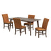 Santa Barbara - Standard Height Dining Set – 5 Piece Dining Room Sets by Elements International at Furniture Wholesale Plus , Nashville furniture store