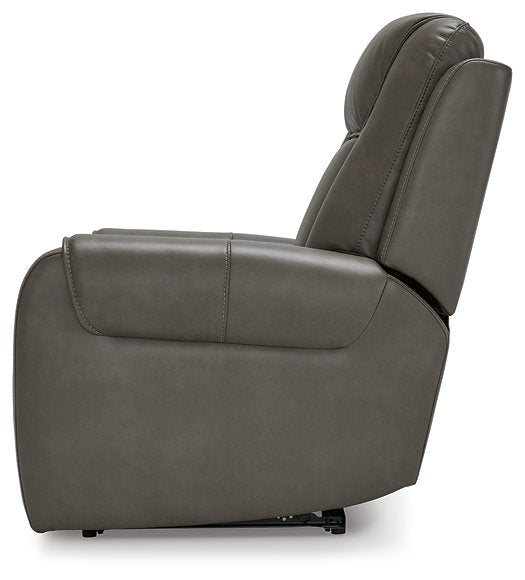 Card Player Power Recliner - Premium Recliner from Ashley Furniture - Just $1354.54! Shop now at Furniture Wholesale Plus  We are the best furniture store in Nashville, Hendersonville, Goodlettsville, Madison, Antioch, Mount Juliet, Lebanon, Gallatin, Springfield, Murfreesboro, Franklin, Brentwood