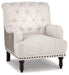 Tartonelle - Ivory / Taupe - Accent Chair - Premium Accent Chairs from Signature Design by Ashley® - Just $478! Shop now at Furniture Wholesale Plus  We are the best furniture store in Nashville, Hendersonville, Goodlettsville, Madison, Antioch, Mount Juliet, Lebanon, Gallatin, Springfield, Murfreesboro, Franklin, Brentwood