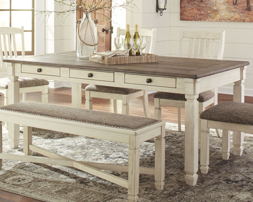 Bolanburg - Rectangular Dining Room Table - Beige – Dining Tables by Signature Design by Ashley® at Furniture Wholesale Plus , Nashville furniture store