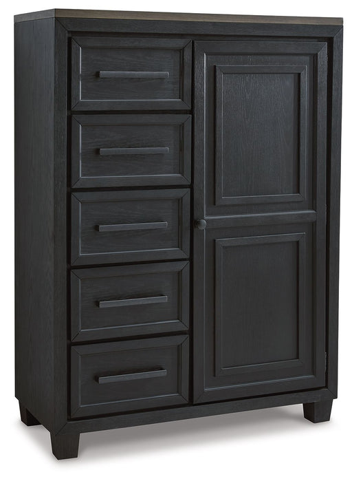 Foyland - Black / Brown - Door Chest - Premium Door Chests from Signature Design by Ashley® - Just $1528! Shop now at Furniture Wholesale Plus  We are the best furniture store in Nashville, Hendersonville, Goodlettsville, Madison, Antioch, Mount Juliet, Lebanon, Gallatin, Springfield, Murfreesboro, Franklin, Brentwood