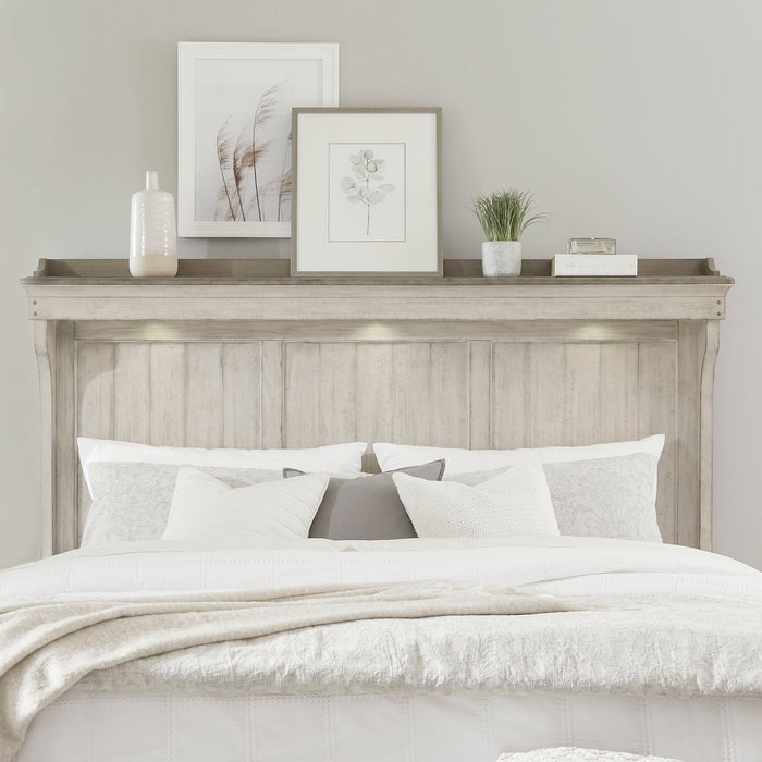 Ivy Hollow - Mantle Headboard – Panel Headboards by Liberty Furniture at Furniture Wholesale Plus , Nashville furniture store
