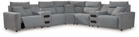 ModMax II - Salt And Pepper - Reclining Sectional – Reclining Sectionals by Signature Design by Ashley® at Furniture Wholesale Plus , Nashville furniture store