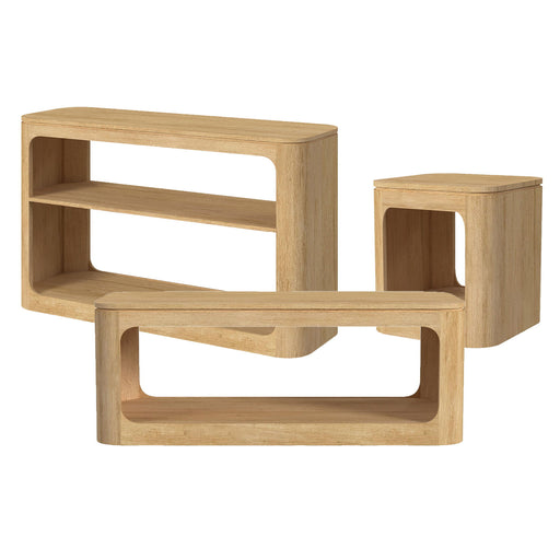 Rogen Rustic - Occasional Table Set – Table Sets by Elements International at Furniture Wholesale Plus , Nashville furniture store