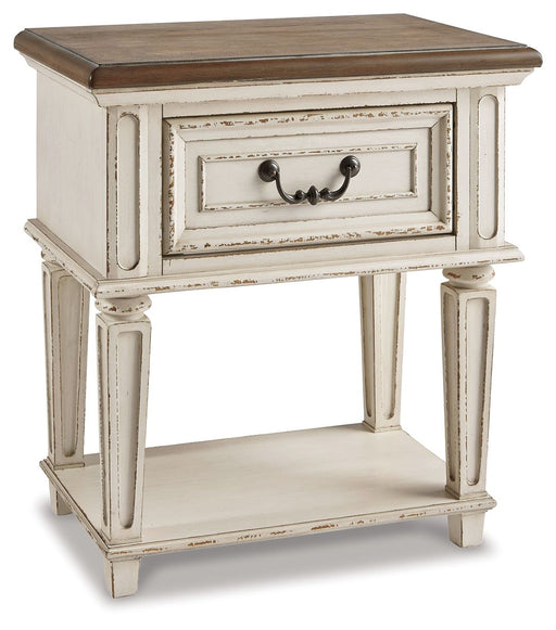 Realyn - Night Stand – Accent Nightstands by Signature Design by Ashley® at Furniture Wholesale Plus , Nashville furniture store