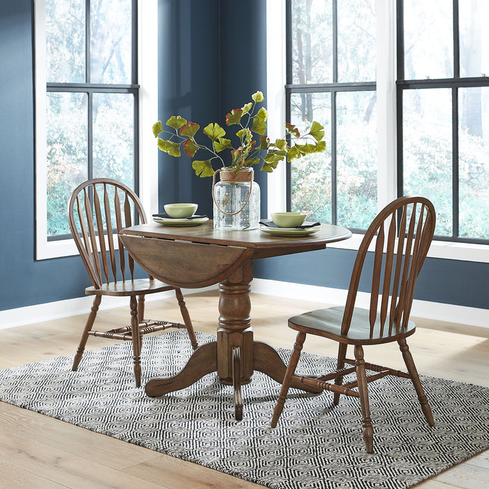 Carolina Crossing - Drop Leaf Set – 3 Piece Dining Room Sets by Liberty Furniture at Furniture Wholesale Plus , Nashville furniture store