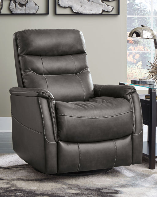 Riptyme - Quarry - Swivel Glider Recliner - Premium Swivel Glider Chairs from Signature Design by Ashley® - Just $628! Shop now at Furniture Wholesale Plus  We are the best furniture store in Nashville, Hendersonville, Goodlettsville, Madison, Antioch, Mount Juliet, Lebanon, Gallatin, Springfield, Murfreesboro, Franklin, Brentwood