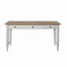 Turnberry Park - Writing Desk - Washed White & Toasted Oat – Writing Desks by Liberty Furniture at Furniture Wholesale Plus , Nashville furniture store