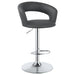 Barraza 29" Adjustable Height Bar Stool Grey and Chrome - Premium Barstool from Coaster Z2 Standard - Just $142! Shop now at Furniture Wholesale Plus  We are the best furniture store in Nashville, Hendersonville, Goodlettsville, Madison, Antioch, Mount Juliet, Lebanon, Gallatin, Springfield, Murfreesboro, Franklin, Brentwood