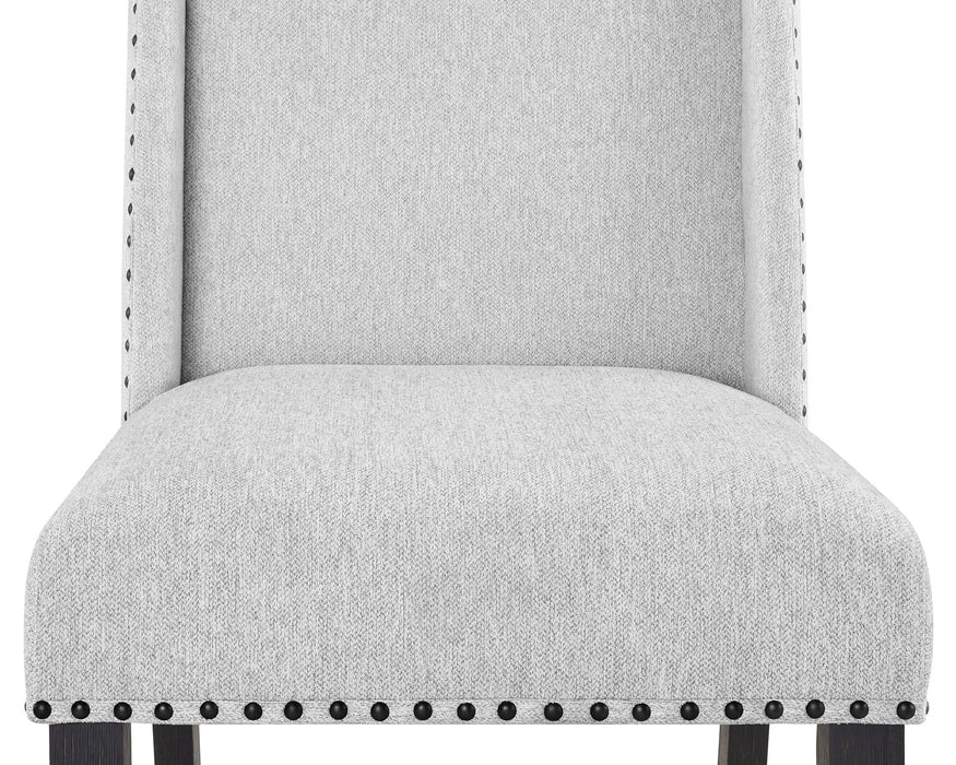 Vance - Side Chair (Set of 2) - Charcoal & Gray – Chair Sets by Crown Mark at Furniture Wholesale Plus , Nashville furniture store