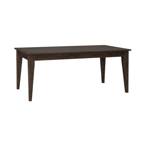 Midland Falls - Rectangular Leg Table - Rustic Brown – Dining Tables by Liberty Furniture at Furniture Wholesale Plus , Nashville furniture store